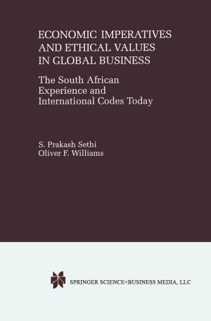 Book cover of Economic Imperatives and Ethical Values in Global Business