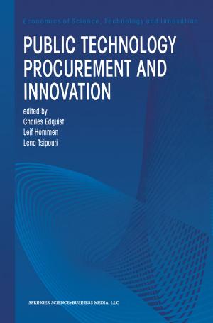 Cover of the book Public Technology Procurement and Innovation by Philip T. Cagle, Timothy Craig Allen