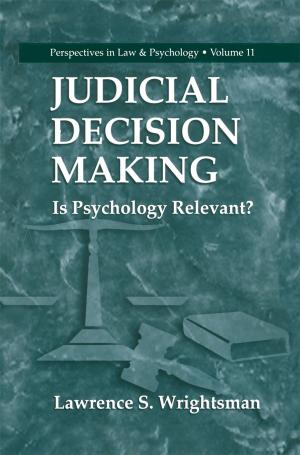 Cover of the book Judicial Decision Making by Gour-Tsyh (George) Yeh