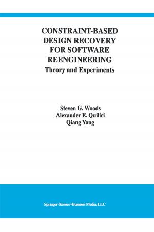 Book cover of Constraint-Based Design Recovery for Software Reengineering