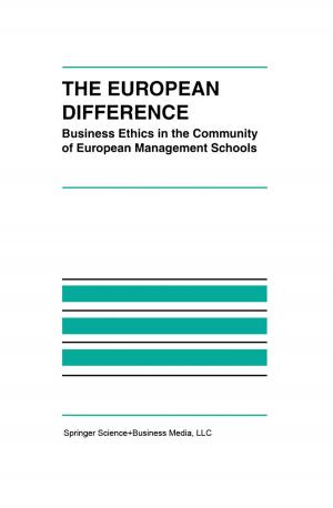 Cover of the book The European Difference by 