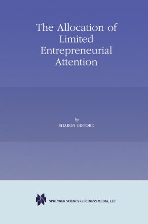 Cover of the book The Allocation of Limited Entrepreneurial Attention by Vijay Sarthy, Harris Ripps