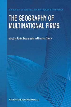 Cover of the book The Geography of Multinational Firms by M.H. Repacholi, A. Rindi, Martino Gandolfo