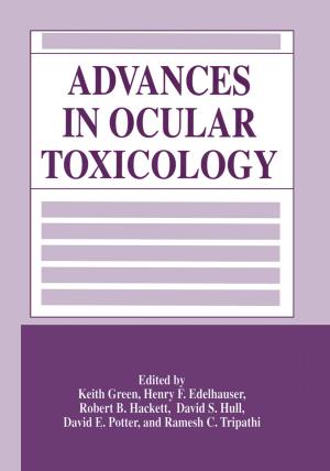Cover of the book Advances in Ocular Toxicology by Thomas R. Kratochwill, John R. Bergan