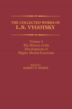 Cover of the book The Collected Works of L. S. Vygotsky by T.A. Depner