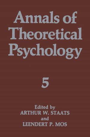 Cover of the book Annals of Theoretical Psychology by Russell K. Schutt, Gerald R. Garrett