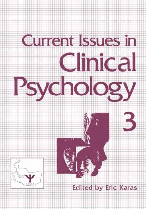 bigCover of the book Current Issues in Clinical Psychology by 