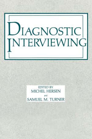 Cover of the book Diagnostic Interviewing by Alexandr Romanovich Luria