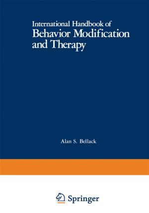 Cover of the book International Handbook of Behavior Modification and Therapy by Zhenyuan Wang, George J. Klir