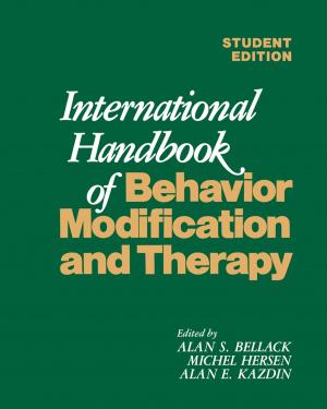 Cover of International Handbook of Behavior Modification and Therapy