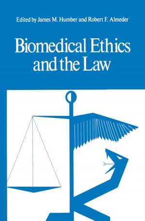 Cover of the book Biomedical Ethics and the Law by Robert W. McGee
