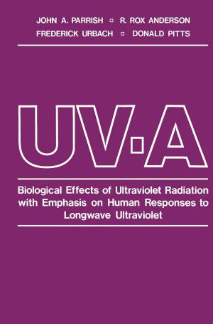 Cover of the book UV-A by Norbert P. de Bruijn, Fiona M. Clements