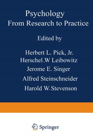 Cover of the book Psychology: From Research to Practice by 