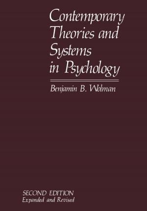 Book cover of Contemporary Theories and Systems in Psychology
