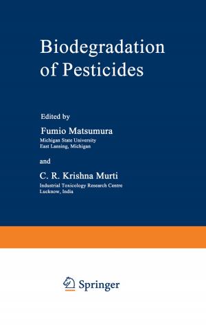 Cover of the book Biodegradation of Pesticides by Meni Koslowsky, Avraham N. Kluger, Mordechai Reich