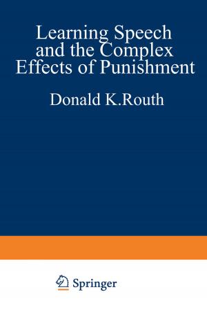 Cover of the book Learning, Speech, and the Complex Effects of Punishment by 
