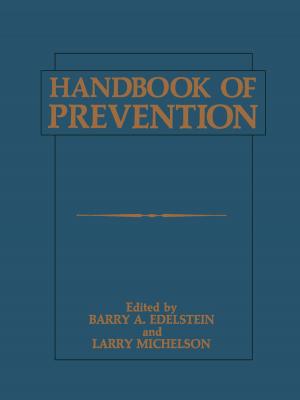 Cover of the book Handbook of Prevention by Cosmin Radu Popa