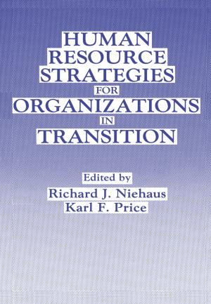Cover of the book Human Resource Strategies for Organizations in Transition by Srinivas Devadas, José Monteiro