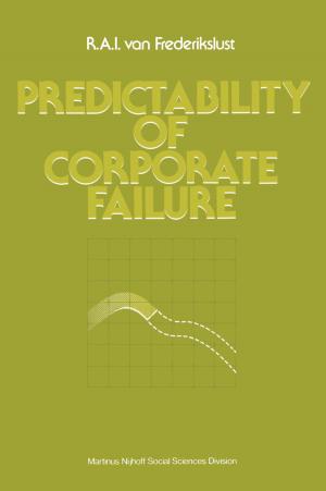 Cover of the book Predictability of corporate failure by EVANS