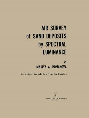 Cover of the book Air Survey of Sand Deposits by Spectral Luminance by 