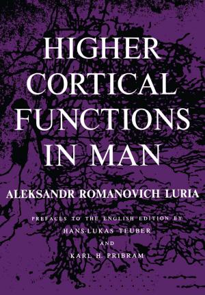 Cover of the book Higher Cortical Functions in Man by Andrew Vickers