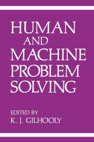 Cover of the book Human and Machine Problem Solving by Terry L. Friesz, David Bernstein