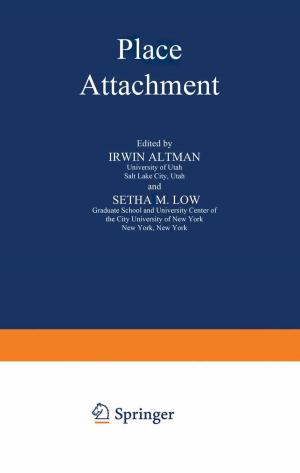 Cover of the book Place Attachment by David J. Mela, P. J. Rogers