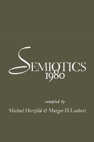Book cover of Semiotics 1980