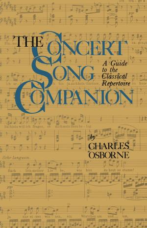 Cover of the book The Concert Song Companion by John C. Mowen