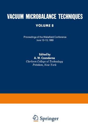 Cover of the book Vacuum Microbalance Techniques by Robert D. Lyman, Toni L. Hembree-Kigin