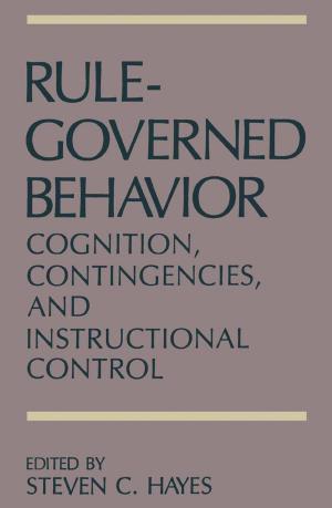 Cover of the book Rule-Governed Behavior by B. A. Rolls, Ann Walker