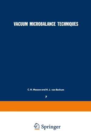 Cover of the book Vacuum Microbalance Techniques by Robert Isaacson