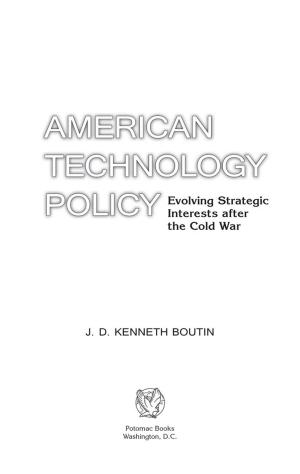 Cover of the book American Technology Policy by Robert W. Jordan, Steve Fiffer