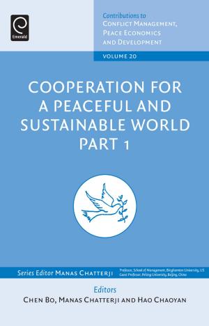 Cover of the book Cooperation for a Peaceful and Sustainable World by Marios Sotiriadis, Dogan Gursoy