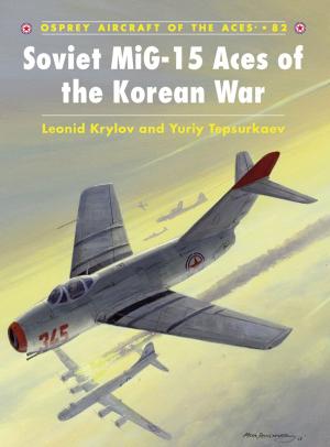 Book cover of Soviet MiG-15 Aces of the Korean War