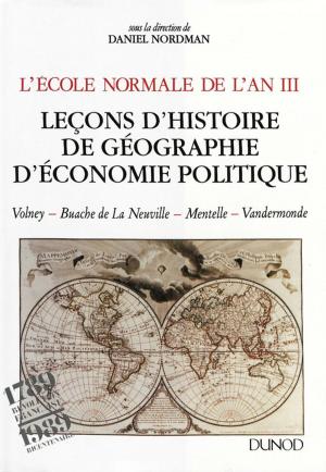 bigCover of the book L'École normale de l'An III. Vol. 2, Leçons d'histoire, de géographie, d'économie politique by 