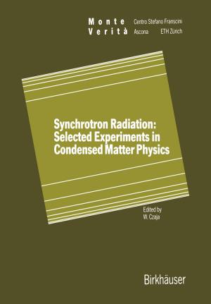 Cover of the book Synchrotron Radiation: Selected Experiments in Condensed Matter Physics by 