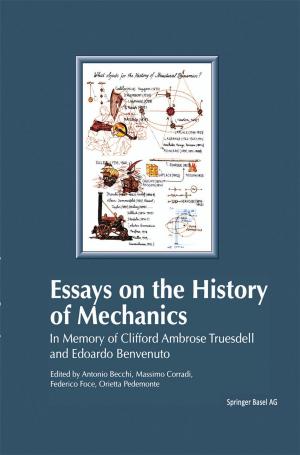 Cover of the book Essays on the History of Mechanics by 