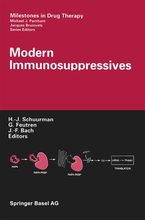Cover of the book Modern Immunosuppressives by Vlastislav Cervany, Ivan Psencik, Ludek Klimes