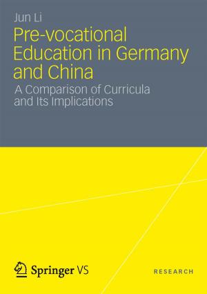 Book cover of Pre-vocational Education in Germany and China