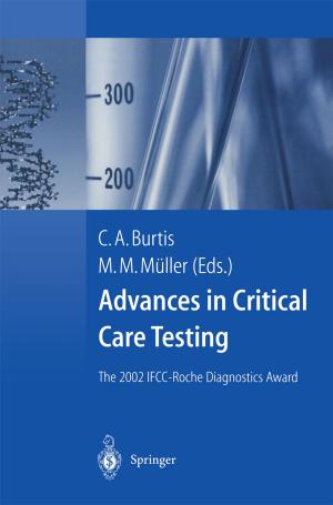 Cover of the book Advances in Critical Care Testing by Georg Disterer
