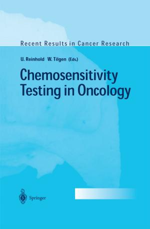 Cover of the book Chemosensitivity Testing in Oncology by Michael ten Hompel, Thorsten Schmidt, Johannes Dregger