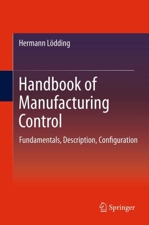 Cover of the book Handbook of Manufacturing Control by Davina Grojnowski, Ina Wunn
