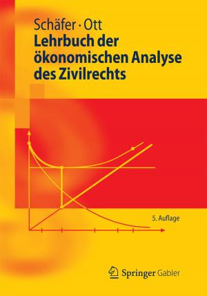 Cover of the book Lehrbuch der ökonomischen Analyse des Zivilrechts by 