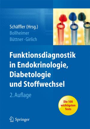 Book cover of Funktionsdiagnostik in Endokrinologie, Diabetologie und Stoffwechsel