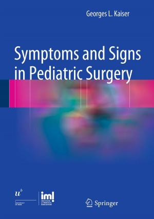 Cover of the book Symptoms and Signs in Pediatric Surgery by Heidrun Schüler-Lubienetzki, Ulf Lubienetzki