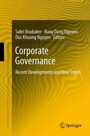 Cover of the book Corporate Governance by Maria Kordjamshidi