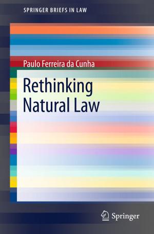 Cover of the book Rethinking Natural Law by Roberto Baragona, Francesco Battaglia, Irene Poli