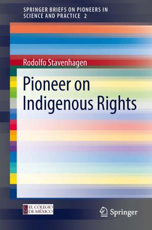 Cover of the book Pioneer on Indigenous Rights by 