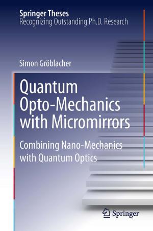 Cover of the book Quantum Opto-Mechanics with Micromirrors by J.-M. Triglia, J.-M. Thomassin, C. Lacroix, Maurice Cannoni, Andre Pech, P. Farnarier, P. Querruel, S. Malca, M. Zanaret, William Pellet, S. Valenzuela